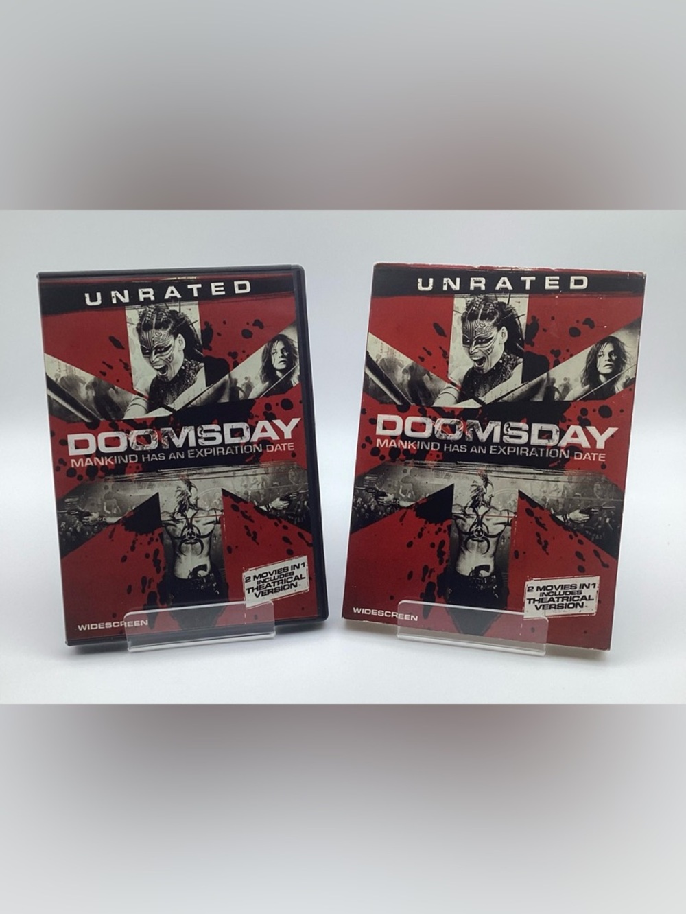 Doomsday Unrated DVD 2008 Widescreen Edition W/ Slipcover